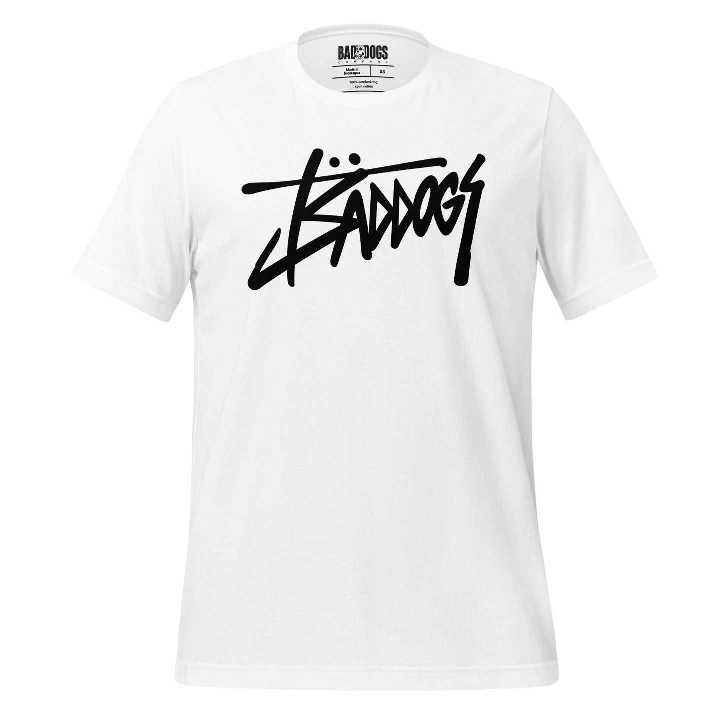 Bad Dogs Streetlogo T-Shirt (White)