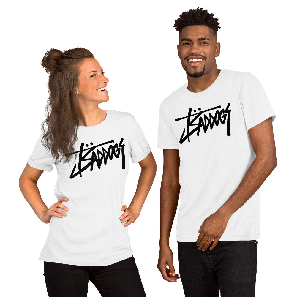 Bad Dogs Streetlogo T-Shirt (White)