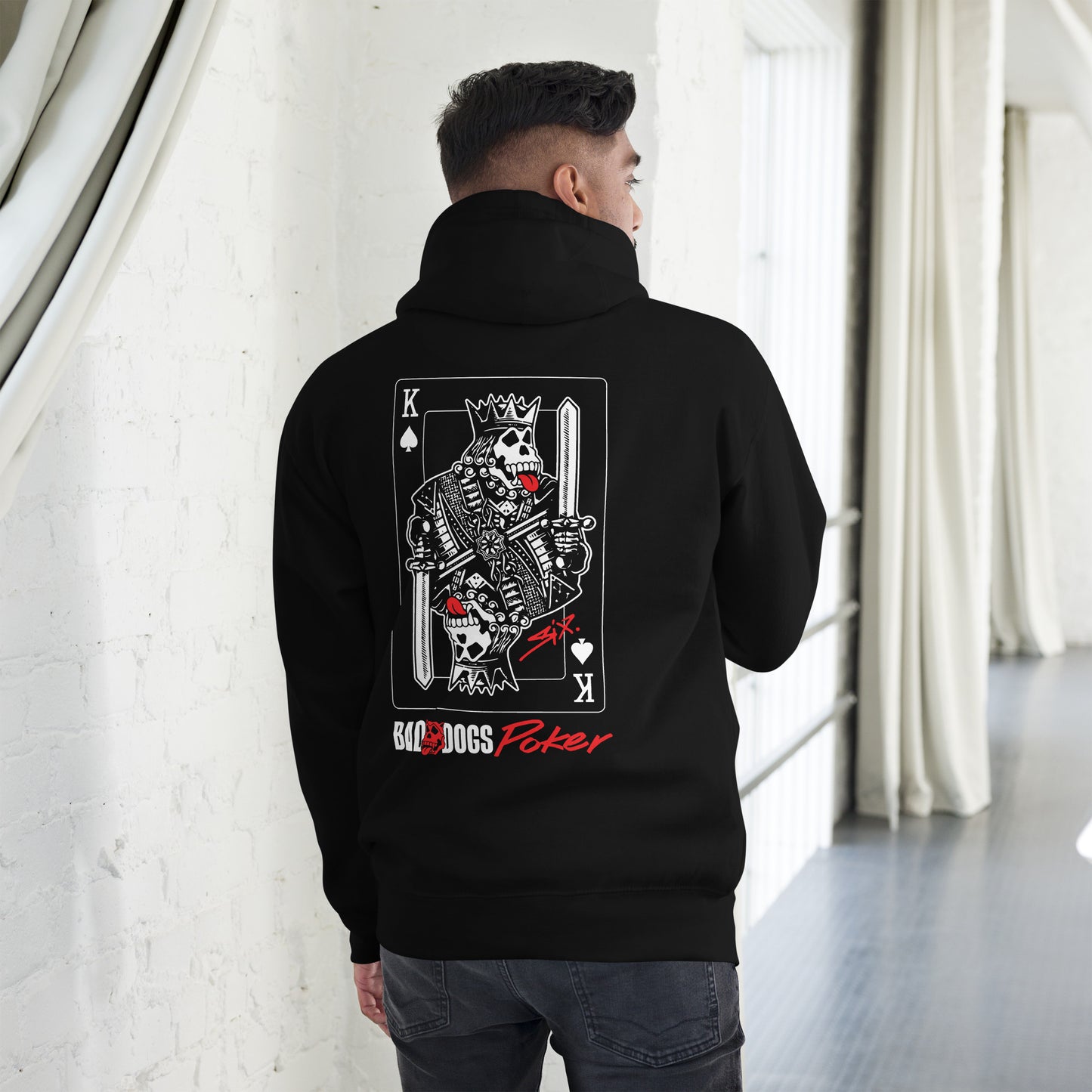 Bad Dogs Poker King Hoodie