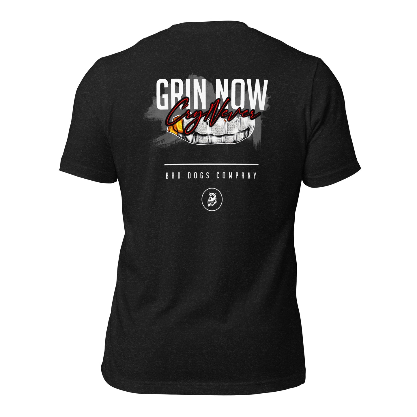 BadDogs GrinNowCryNever T-Shirt (Black)