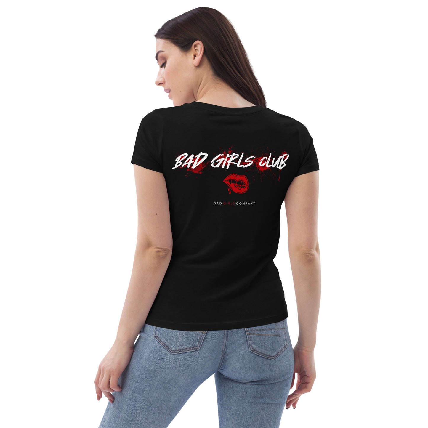 Bad Dogs BadGirlsClub Women T-Shirt (Black)
