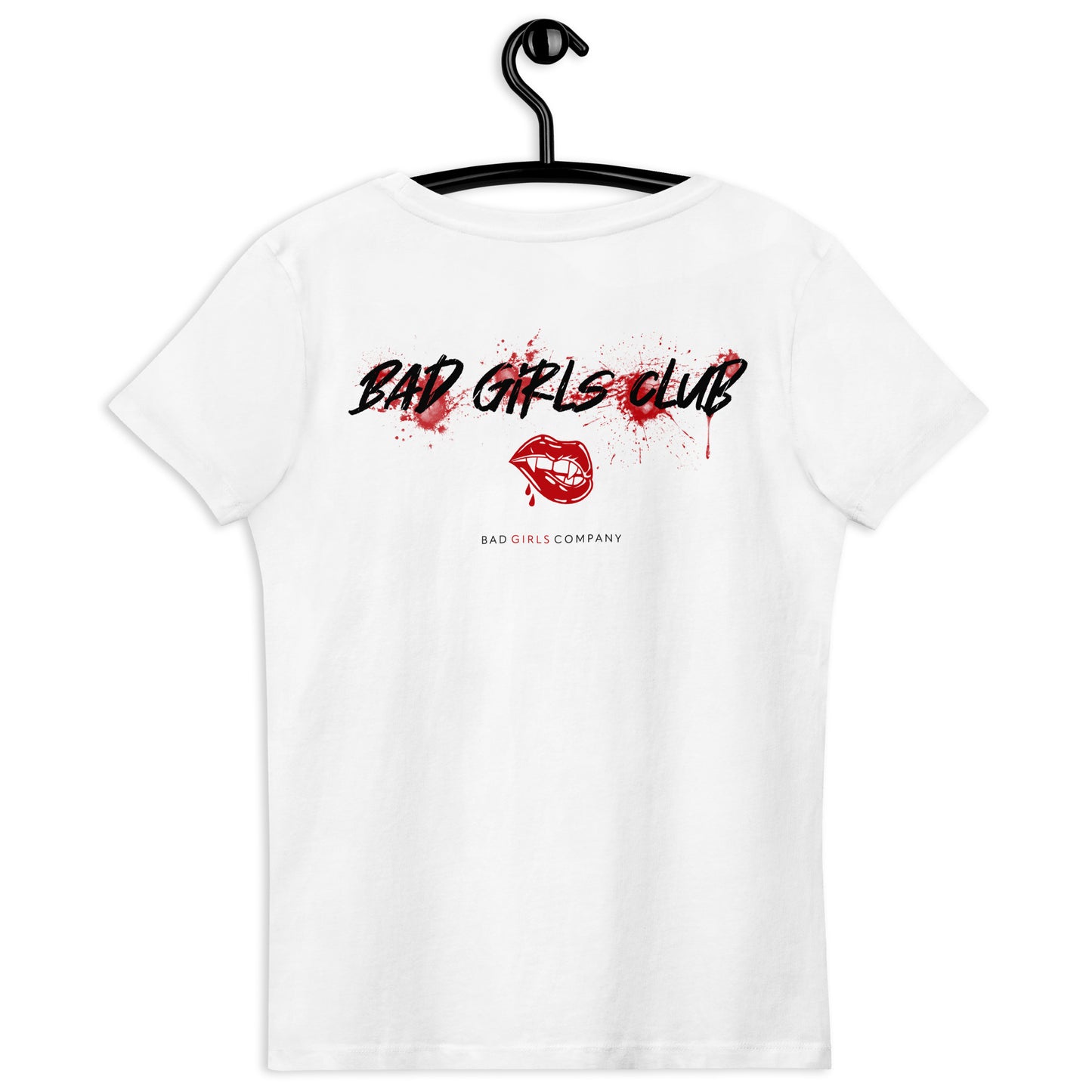 Bad Dogs BadGirlsClub Women T-Shirt (White)