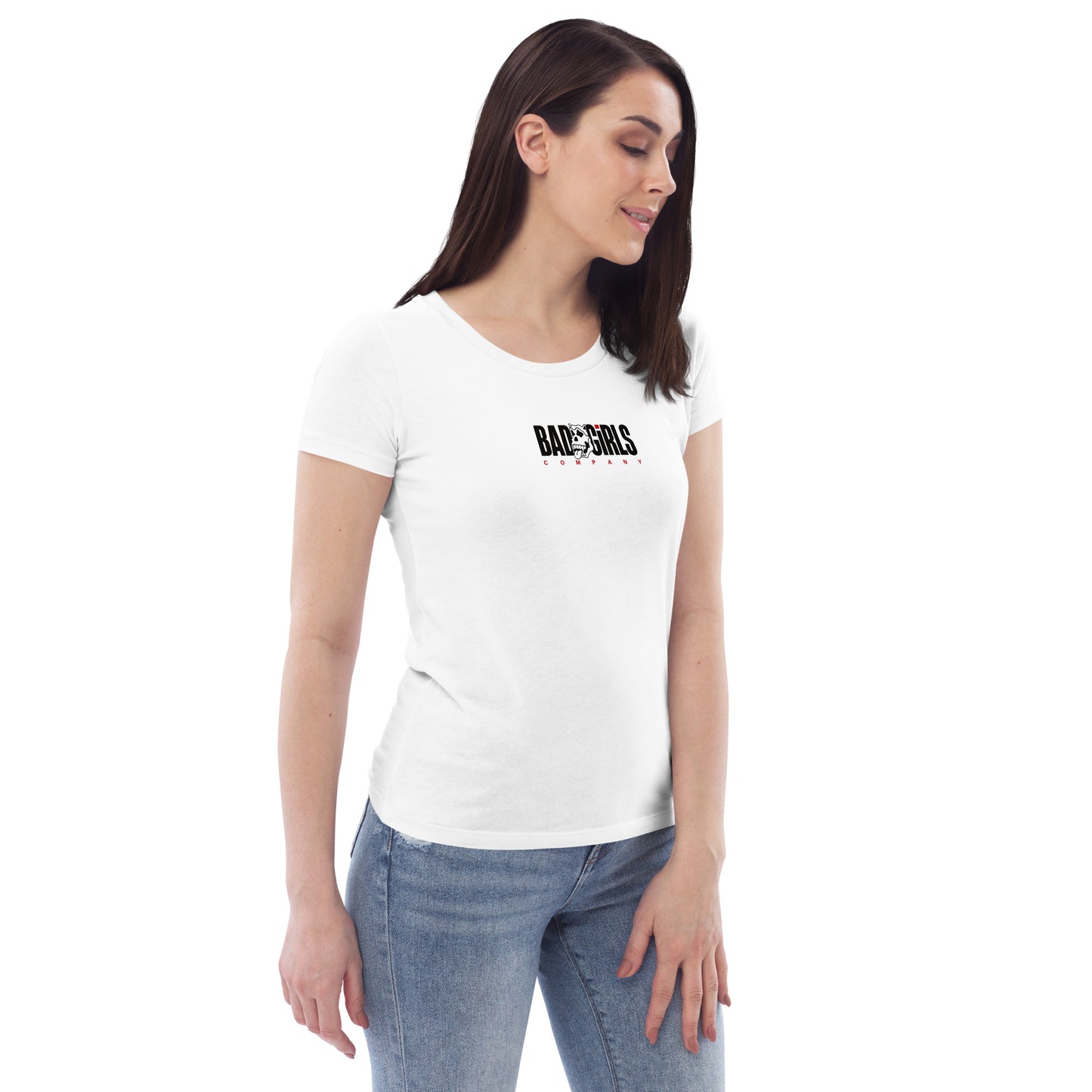 Bad Dogs BadGirlsClub Women T-Shirt (White)